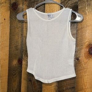 princess Polly sheer gauzy tank top